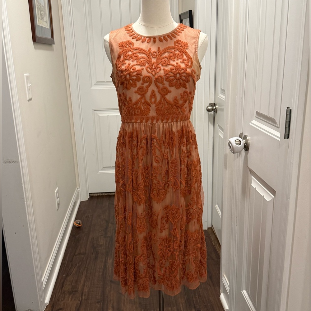 Sundance Love at First Sight Embroidered Dress